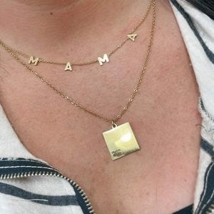 Stainless Steel MAMA Necklace